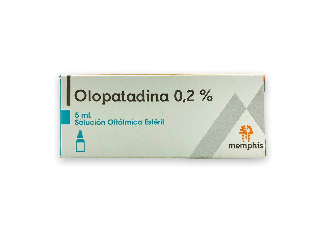 Olopatadina 0.2% Solucion Oftalmica Frasco x 5ml (Memphis) | Farmauno
